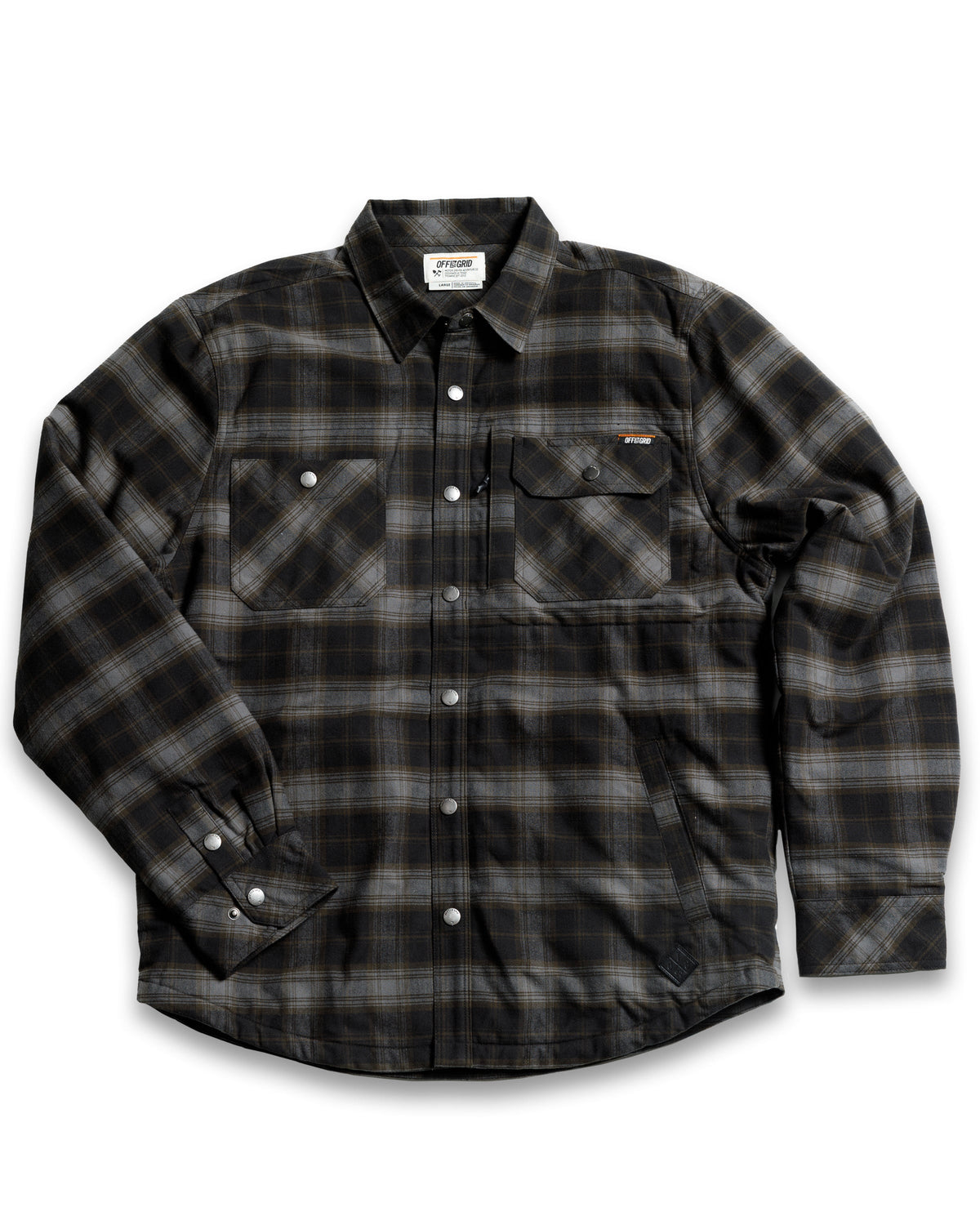 Ironside Flannel - Black