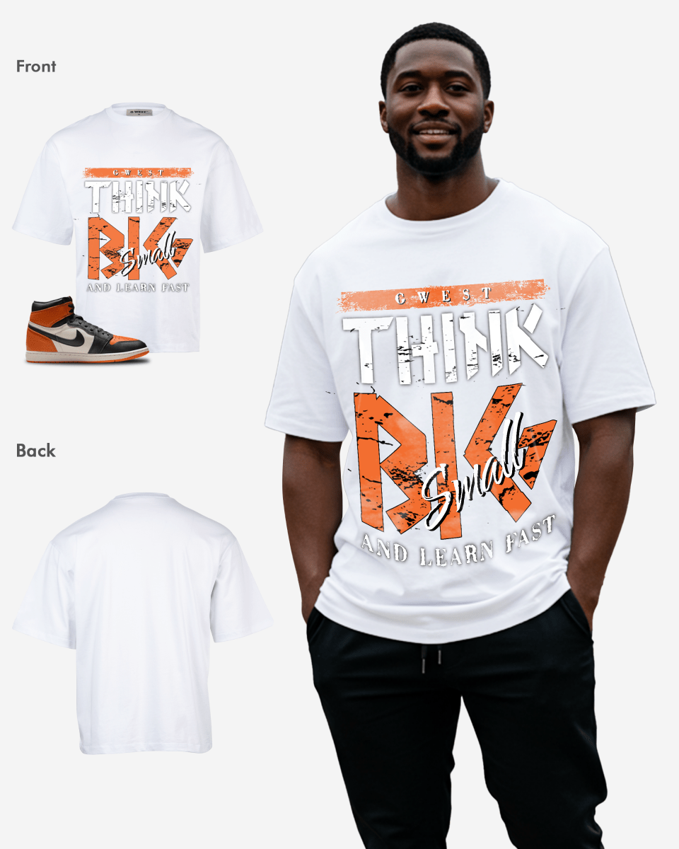 G West Think Big Oversized Men's T-Shirt